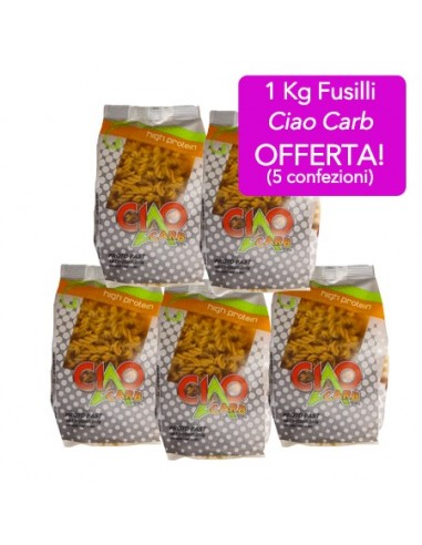 Fusilli Ciao Carb 5 confezioni