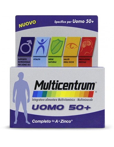 Multicentrum Uomo 50+ - 30 Compresse