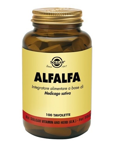 Alfalfa Solgar - 100 tavolette