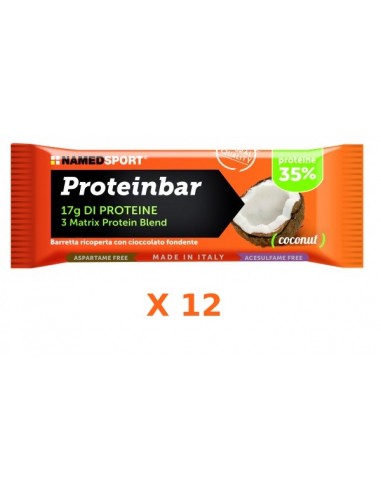 Proteinbar Superior Coconut Named - Box 12 pezzi