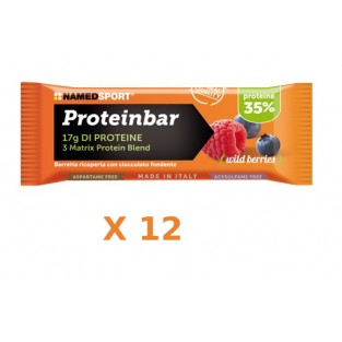 Proteinbar Superior Frutti di bosco Named - Box 12 pezzi