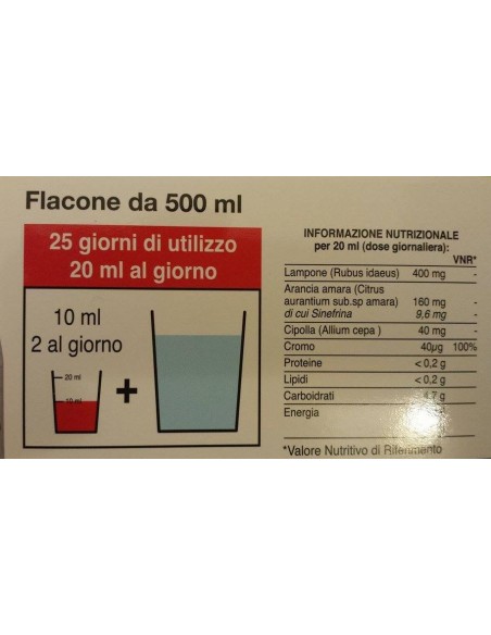 Raspberry Keton 400 Dietalinea - 500 ml