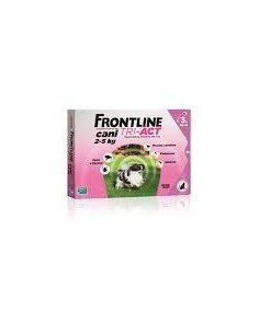 Frontline Tri-Act da 2 a 5 kg - 3 pipette