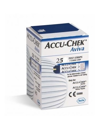 Accu Chek Aviva - 25 strisce