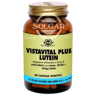VistaVital Plus Lutein Solgar - 60 capsule