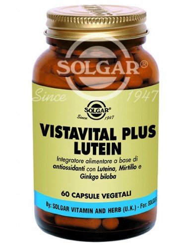 VistaVital Plus Lutein Solgar - 60 capsule