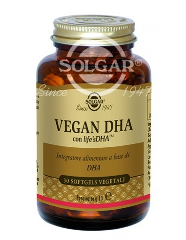 Vegan DHA Solgar - 30 capsule softgel