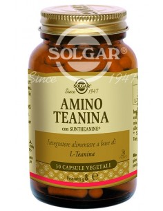 Amino Teanina Solgar - 30 capsule vegetali