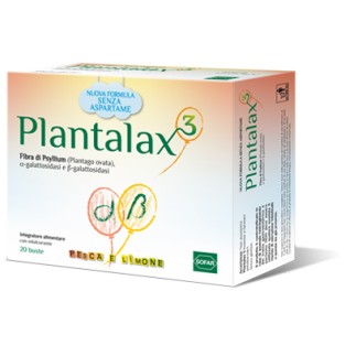 Plantalax 3 Pesca e Limone - 20 bustine