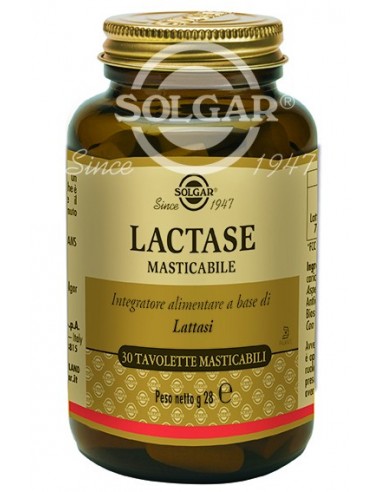 Lactase Solgar - 30 tavolette