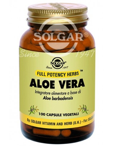 Aloe Vera Solgar - 100 capsule