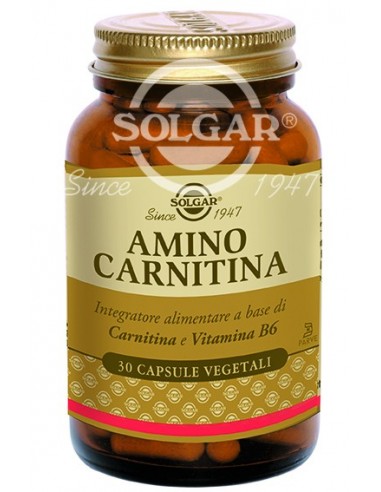 Amino Carnitina Solgar - 30 capsule