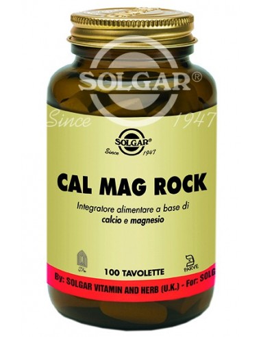 Cal Mag Rock Solgar - 100 tavolette