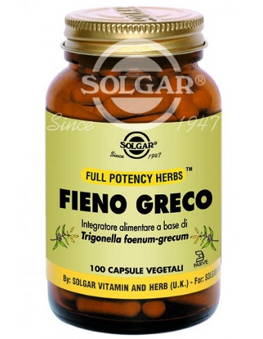 Fieno greco Solgar - 100 capsule