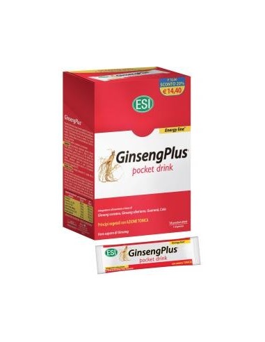 Ginseng Plus pocket drink Esi - 16 stick