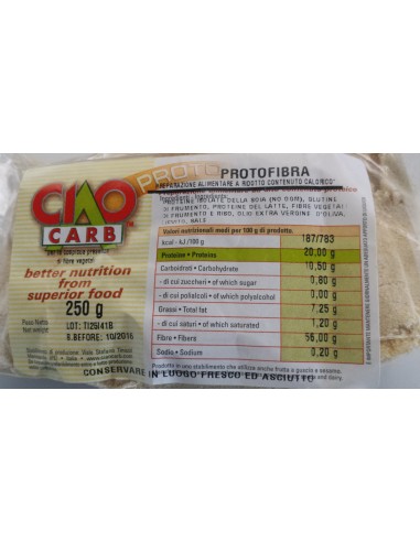 Panatura Ciao Carb Protofibra - 250 g