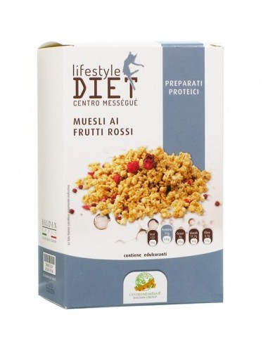 Muesli ai frutti rossi Lifestyle Diet Centro Méssegué - 3 buste