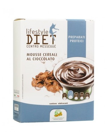 Mousse cereali al cioccolato Lifestyle Diet Centro Méssegué - 3 buste