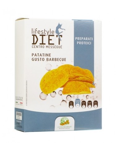 Patatine gusto barbecue Lifestyle Diet Centro Méssegué - 2 buste