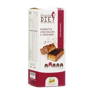 Barretta cioccolato e arachidi Lifestyle Diet Centro Méssegué - 2 pezzi