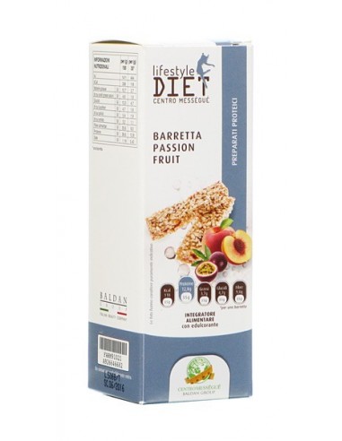 Barretta Passion Fruit Lifestyle Diet Centro Méssegué - 2 pezzi