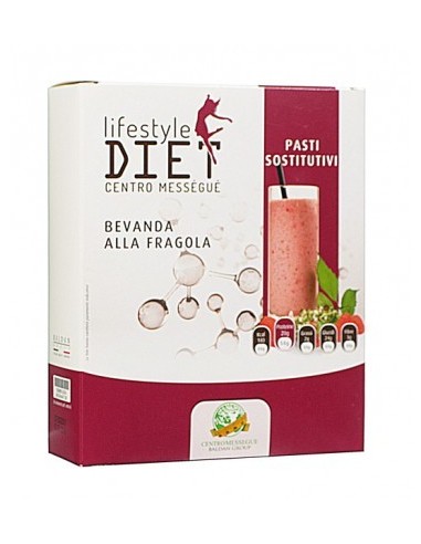 Bevanda alla fragola Lifestyle Diet Méssegué - 200 g