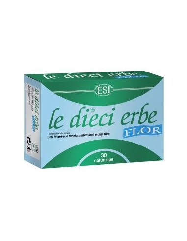 Esi Le Dieci Erbe Flor - 30 naturcaps