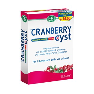 Cranberry Cyst Esi - 30 ovalette