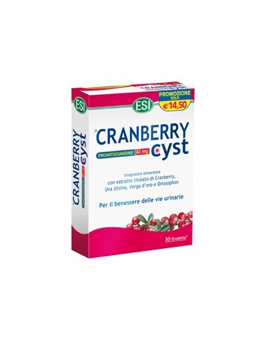 Cranberry Cyst Esi - 30 ovalette