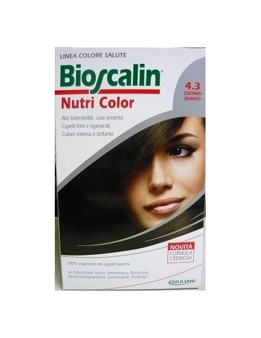 Nutricolor 4.3 Castano Dorato Bioscalin