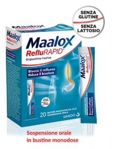 RefluRAPID Maalox - 20 bustine monodose