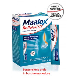 RefluRAPID Maalox - 20 bustine monodose