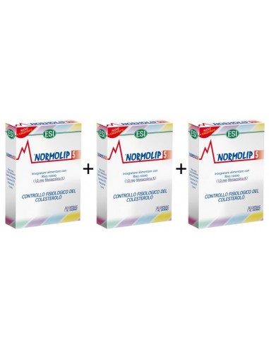 Tripla Confezione Normolip 5 Esi da 30 capsule