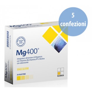 Cinque Confezioni di Mg 400 Named