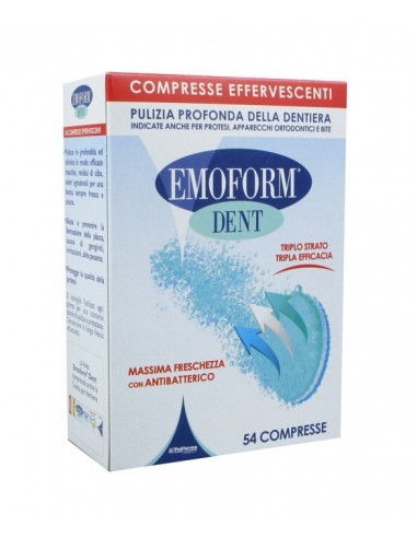 Compresse effervescenti Emoform - 54 pezzi