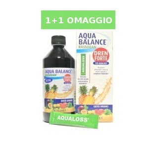 Aqua Balance Drenante Forte gusto Ananas: 1+1 GRATIS