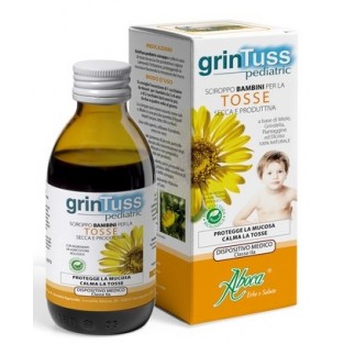 GrinTuss Pediatric Aboca - Sciroppo Tosse Secca e Grassa 180 g