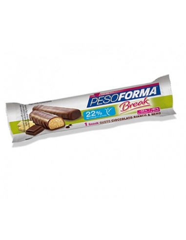 Snack Break Pesoforma gusto Cioccolato Bianco e Nero