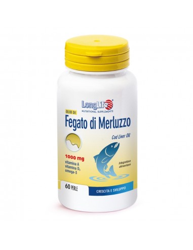 Olio di Fegato di Merluzzo Longlife-60 perle