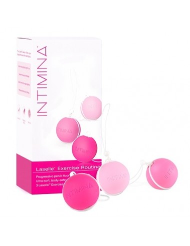 Laselle Intimina - Kit 3 Sfere per Esercizi Kegel