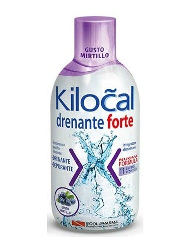 Kilocal Drenante Forte al Mirtillo - 500 ml