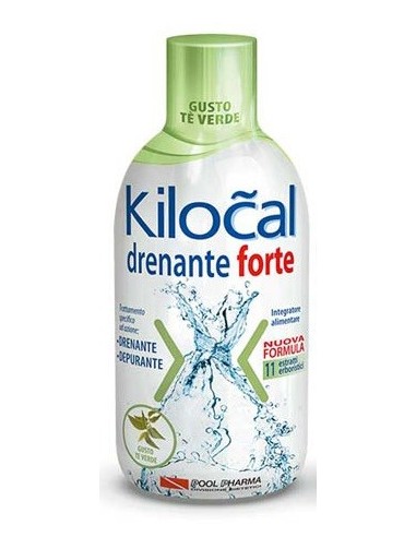 Kilocal Drenante Forte Tè Verde - 500 ml