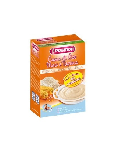 Crema di Riso, Mais e Tapioca Plasmon