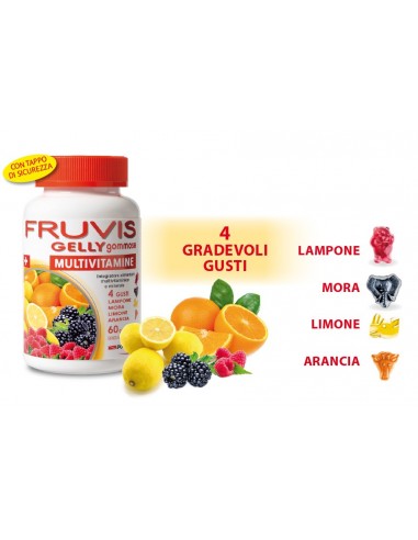 Multivitamine Gelly Gommose 60 - Fruvis