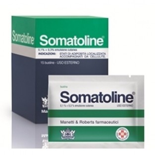 Somatoline 0,1% + 0,3% Emulsione Cutanea - 15 Bustine