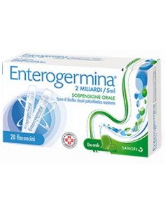 Enterogermina 2 Miliardi 5 ml - 20 Flaconcini