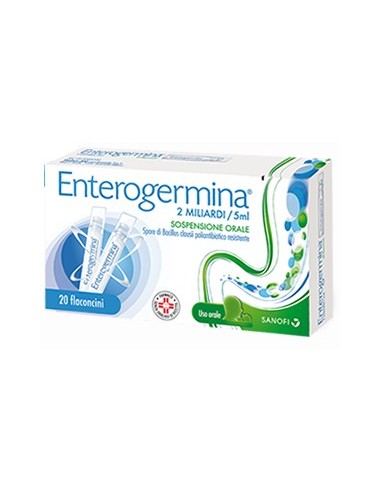 Enterogermina 2 Miliardi 5 ml - 20 Flaconcini