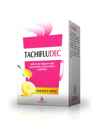 Tachifludec 10 Bustine Limone e Miele