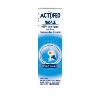 Actifed Spray Nasale Decongestionante - 10 ml