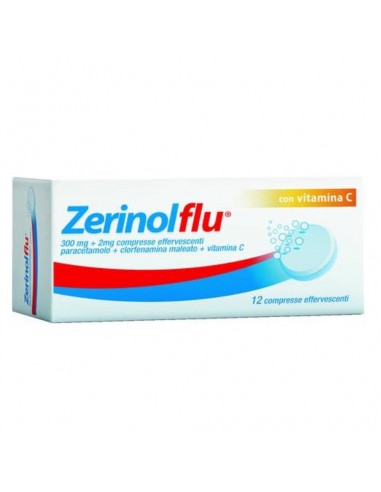 Zerinolflu - 12 Compresse Effervescenti